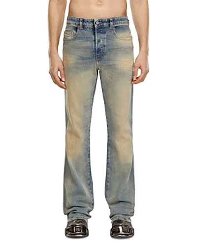 Diesel 1998 D-buck Bootcut Fit Jeans In Medium Blue In Denim