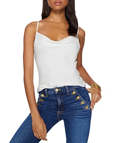 Shop Ramy Brook Abigail Cowlneck Camisole Top In Ivory