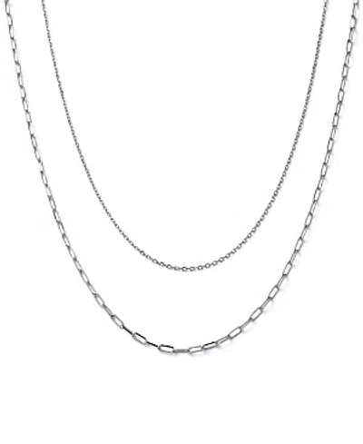 Shop Ana Luisa 10k White Gold Layered Necklace