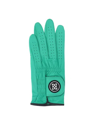 Shop G/fore Golf Gloves Logo In Green