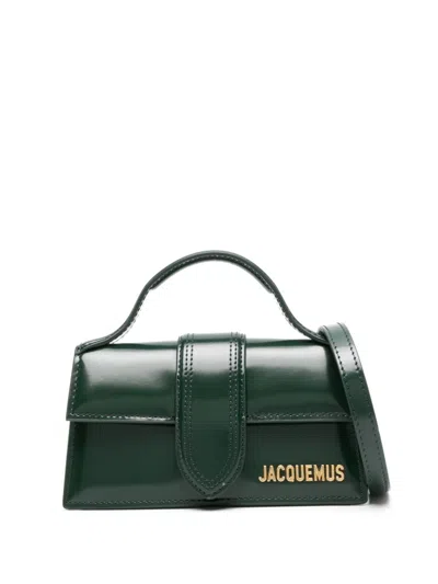 Shop Jacquemus "le Bambino" Bag In Green