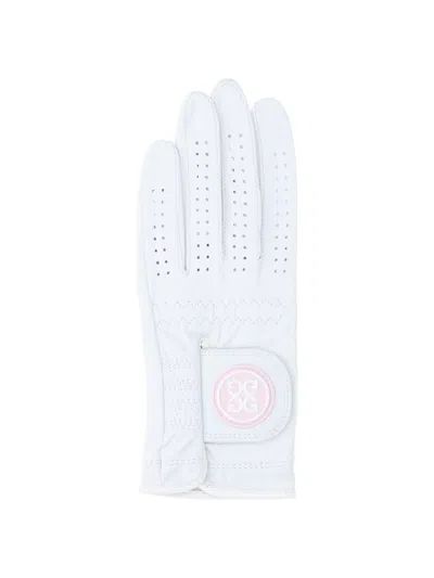 Shop G/fore Logo Golf Gloves In White