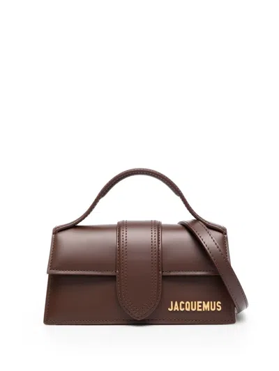 Shop Jacquemus "le Bambino" Bag In Brown