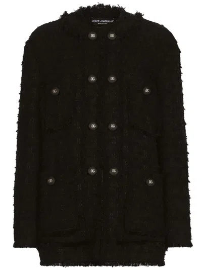 Shop Dolce & Gabbana `dna` Jacket In Black  