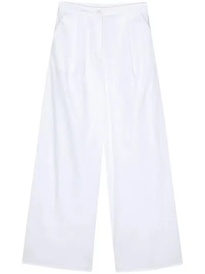 Shop Patrizia Pepe Pant Skirt In White