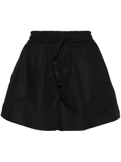 Shop Moncler Shorts In Black  