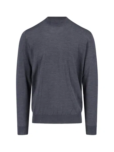Shop Golden Goose Basic Sweater In Gray
