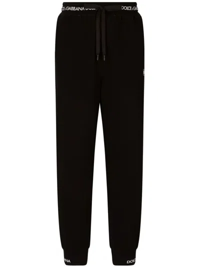 Shop Dolce & Gabbana Track Pants In Black  