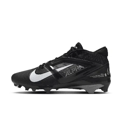 Shop Nike Men's Alpha Menace 4 Pro Football Cleats In Black