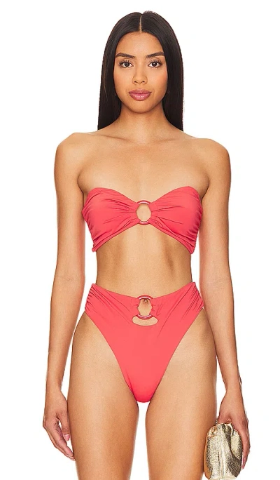 Shop Riot Swim Pyla Bikini Top In Ibiza