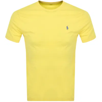 Shop Ralph Lauren Crew Neck T Shirt Yellow