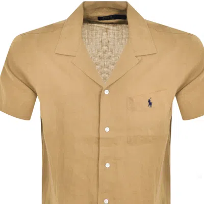 Shop Ralph Lauren Short Sleeve Shirt Khaki