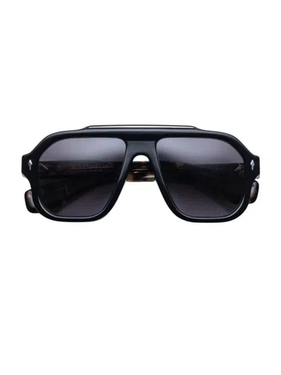 Shop Jacques Marie Mage Octavian Sunglasses Accessories In Black