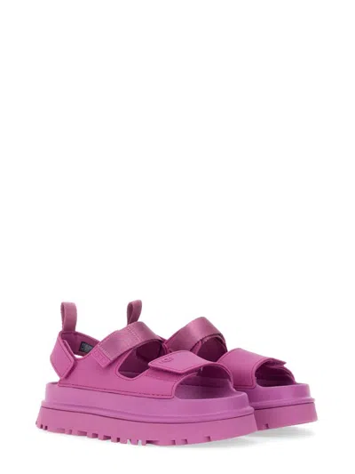 Shop Ugg Sandal "goldenglow" In Purple