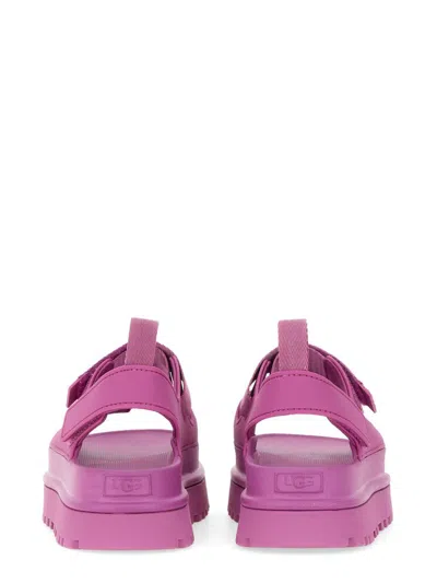 Shop Ugg Sandal "goldenglow" In Purple