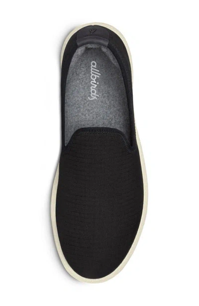 Shop Allbirds Wool Lounger Slip-on Sneaker In Natural Black/ Natural White