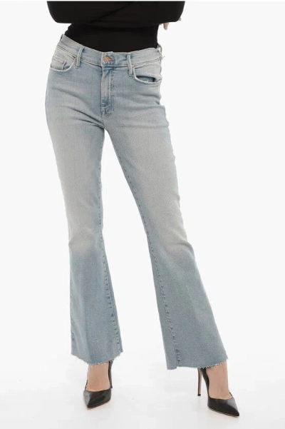 Shop Mother Frayed- Hem Weekender Boot-cut Jeans 26cm
