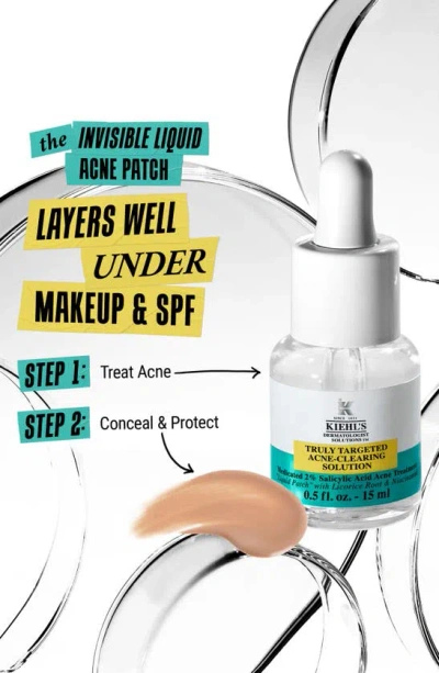 Kiehl's Since 1851 Truly Targeted Acne Clearing Solution With Salicylic Acid 0.5 Oz.