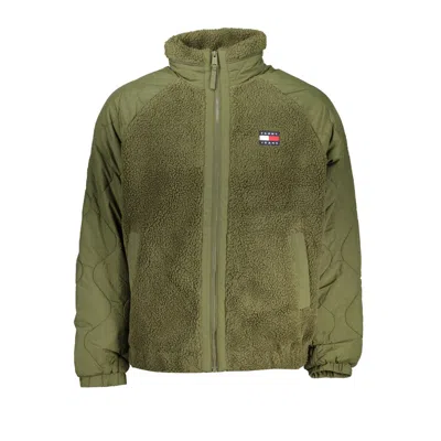 Shop Tommy Hilfiger Green Polyester Jacket