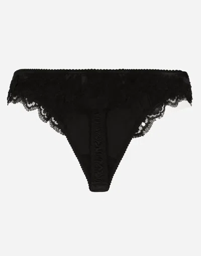 Dolce & Gabbana Tanga In ブラック