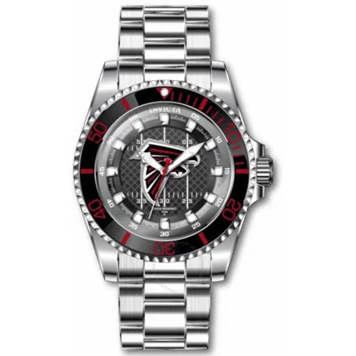 Shop Invicta Nfl Atlanta Falcons Quartz Black Dial Men's Watch 43332 In Red   / Black