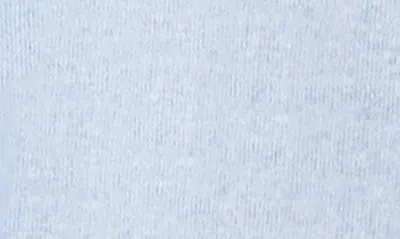 Shop Halogen Side Slit Linen Blend Cardigan In Placid Blue