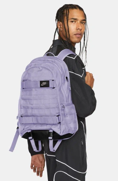 Shop Nike Sportswear Rpm Backpack In Lilac Bloom/ Black