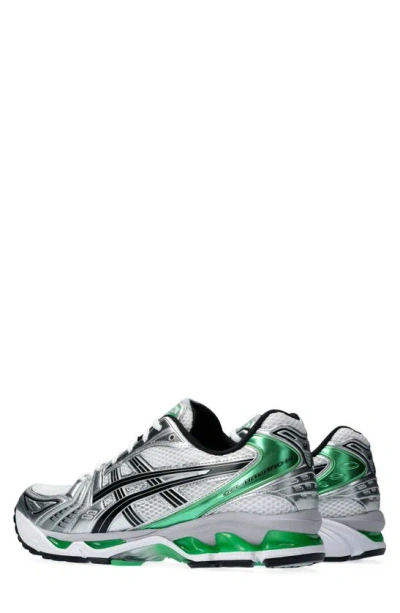 Shop Asics Gel-kayano® 14 Running Shoe In White/ Malachite Green