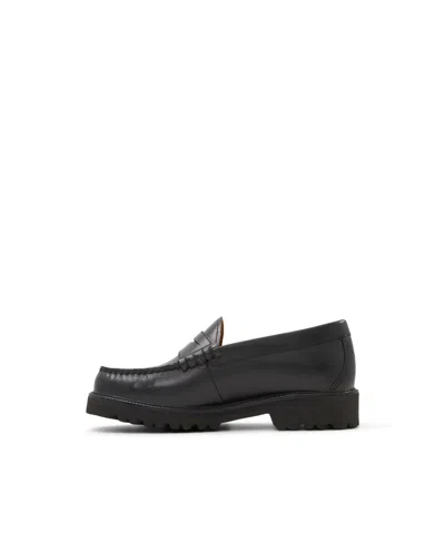 Brooks Brothers Men's Bleeker Lug Sole Penny Loafers In Black