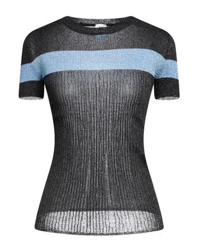Shop M Missoni Woman Sweater Black Size 10 Viscose, Polyester