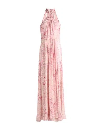 Shop Patrizia Pepe Woman Maxi Dress Pink Size 8 Viscose