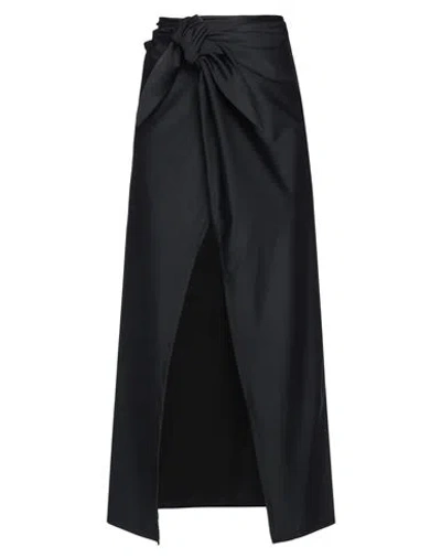 Shop House Of Amen Woman Maxi Skirt Black Size 4 Polyamide, Elastane