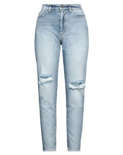 Shop 2w2m Woman Jeans Blue Size 30 Cotton, Polyester