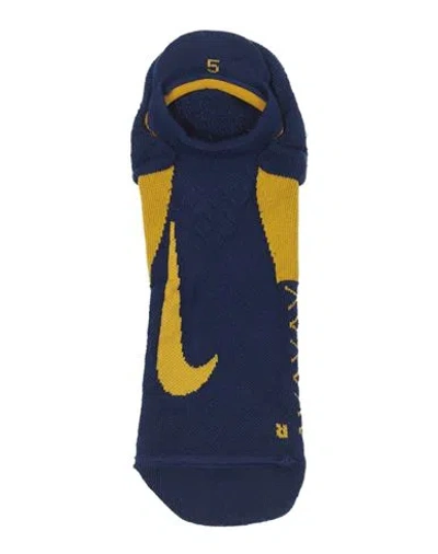 Shop Nike Man Socks & Hosiery Blue Size 4 Polyester, Nylon, Elastane