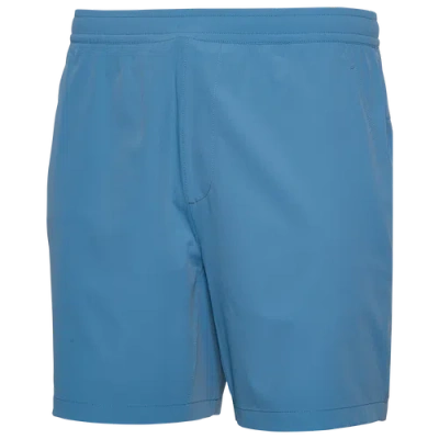 Shop Csg Mens  7" Everyday Woven Shorts In Blue
