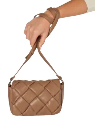 Shop Billini Bardot Crossbody Bag In Teak In Beige