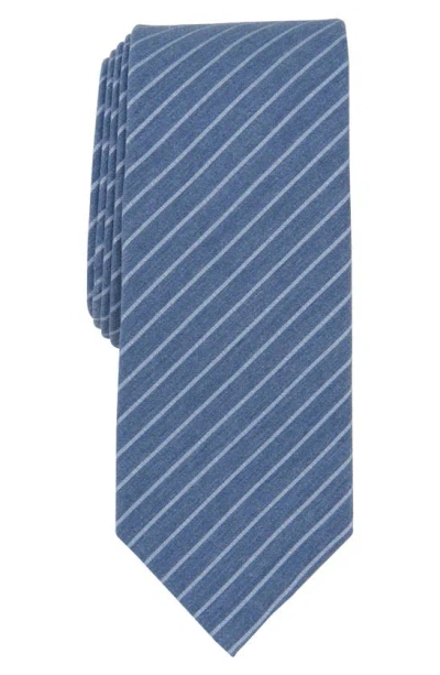 Shop Original Penguin Beckman Stripe Tie In Navy