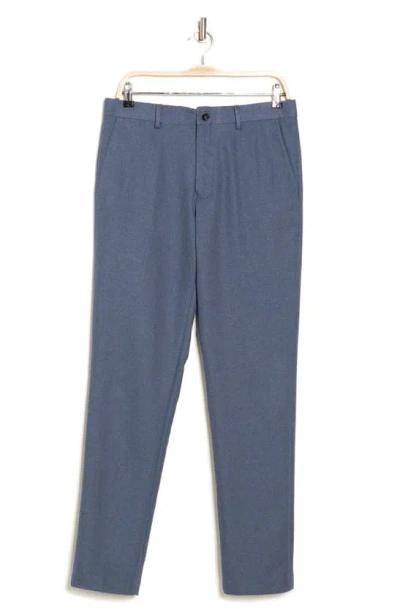 Shop Lucky Brand Modern Fit Sharkskin Pants In Blue