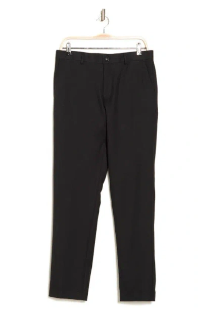 Shop Lucky Brand Modern Fit Sharkskin Pants In Black