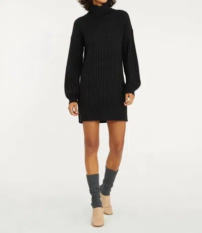 Shop Sanctuary Cozy Nites Sweater Dress In Black Nite