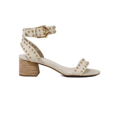 Shop Shu Shop Hayes Heeled Sandal In Nude In White