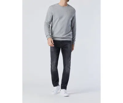 Shop Mavi Jake Athletic Jeans In Dark Smoke In Grey