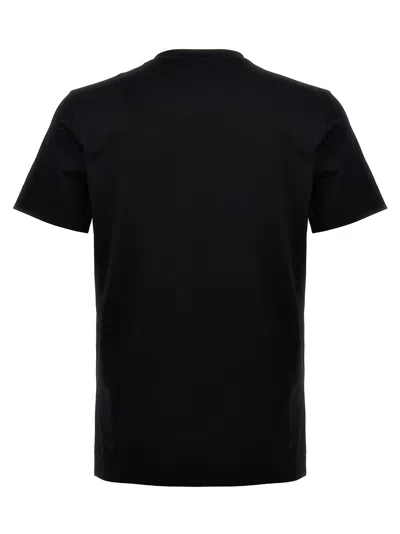 Shop Givenchy Embroidery Logo T-shirt In Black