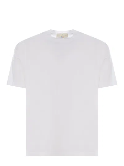 Shop Filippo De Laurentiis T-shirt Filippo De Laurentis Made Of Cotton In Bianco