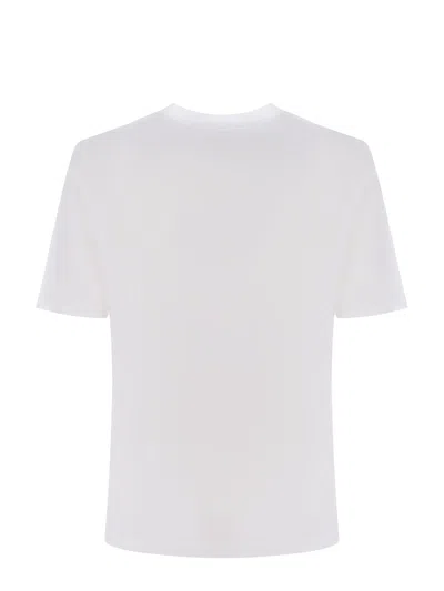 Shop Filippo De Laurentiis T-shirt Filippo De Laurentis Made Of Cotton In Bianco