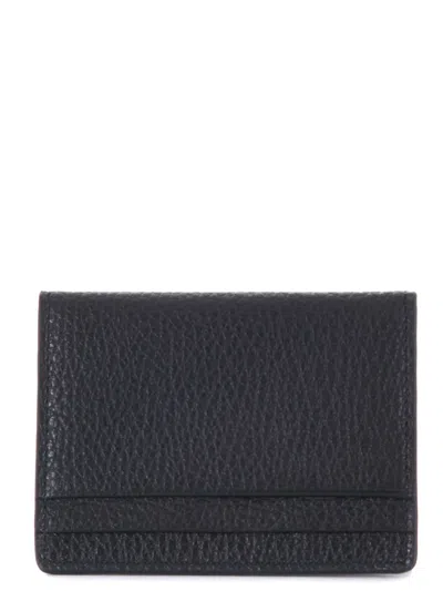 Shop Orciani Card Holder In Nero