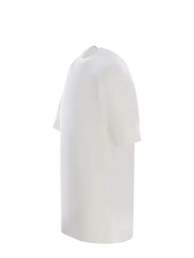 Shop Filippo De Laurentiis Sweater Filippo De Laurentis Made Of Light Cotton Thread In Bianco