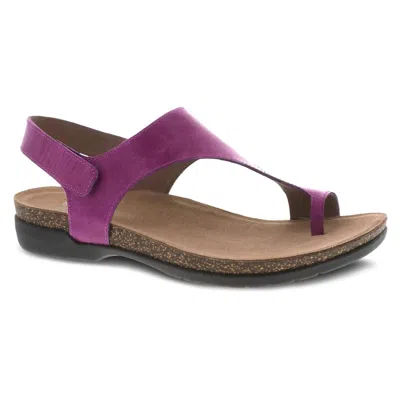 Shop Dansko Women's Reece Walking Sandal In Magenta In Purple