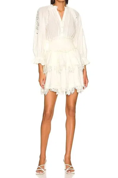Shop Cleobella Valeria Mini Dress In Ivory In White