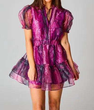 Shop Buddylove Clementine Dress In Jafaar In Purple